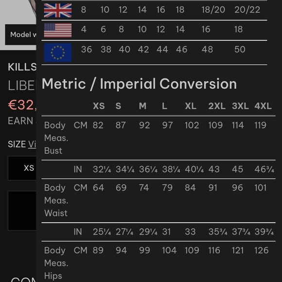 Killstar Spiked Shorts - Picture 3 of 3